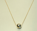 Gold Filled 8mm Bead Necklace