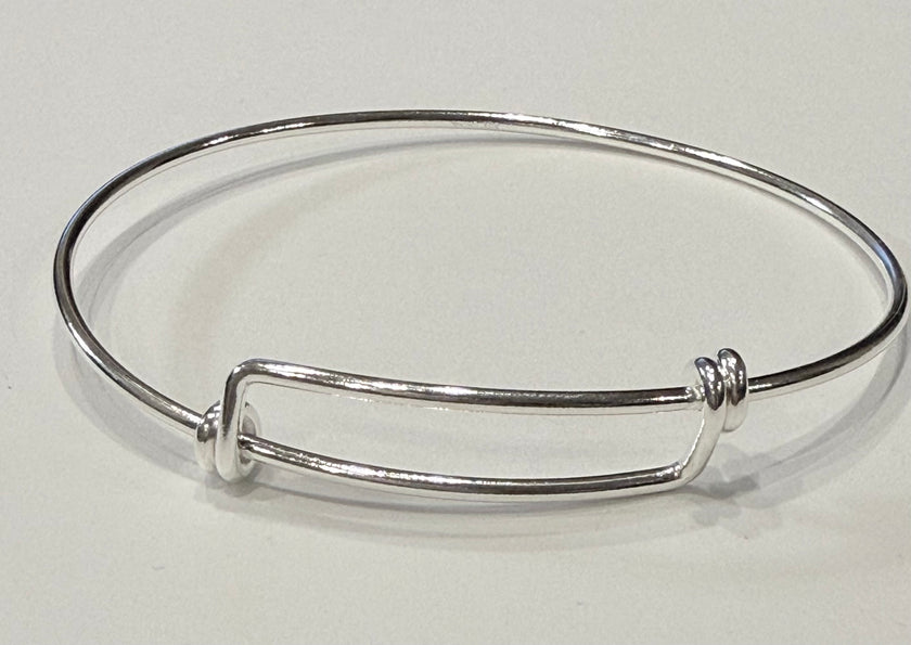 Saint Christopher Charm Wire Bracelet