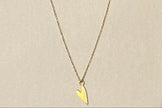 Dainty Gold Heart Necklace