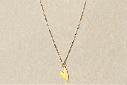 Dainty Gold Heart Necklace