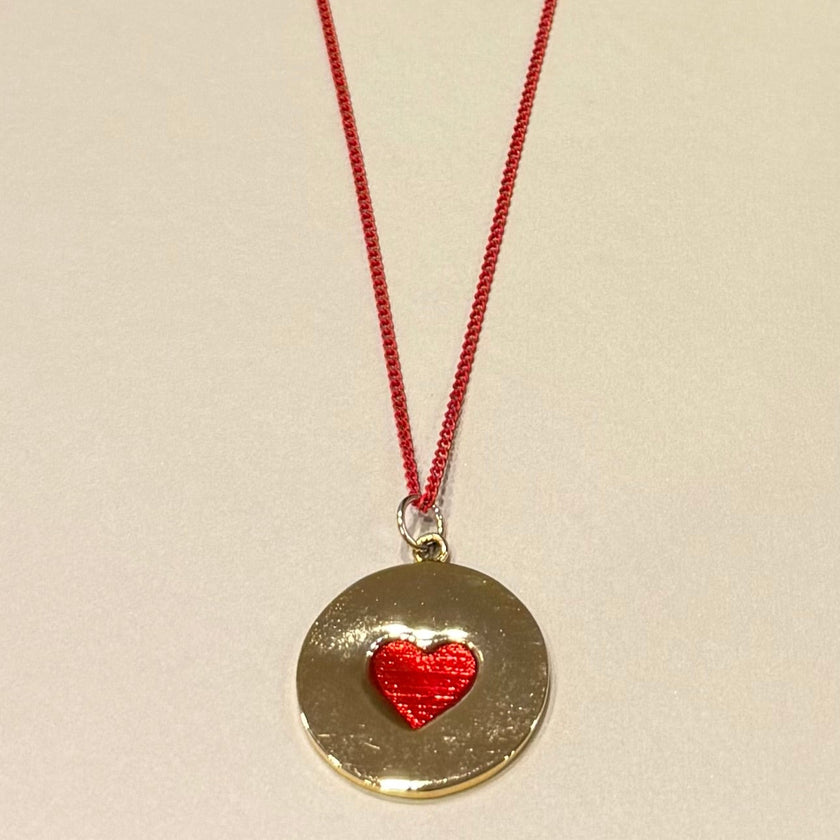 Red Heart Necklace