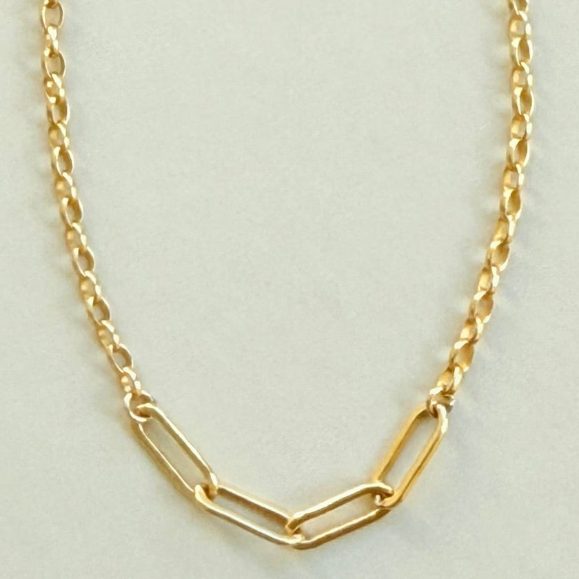 Gold Linked In Love Bracelet