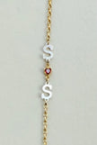 Gold Love In Letter Bracelet