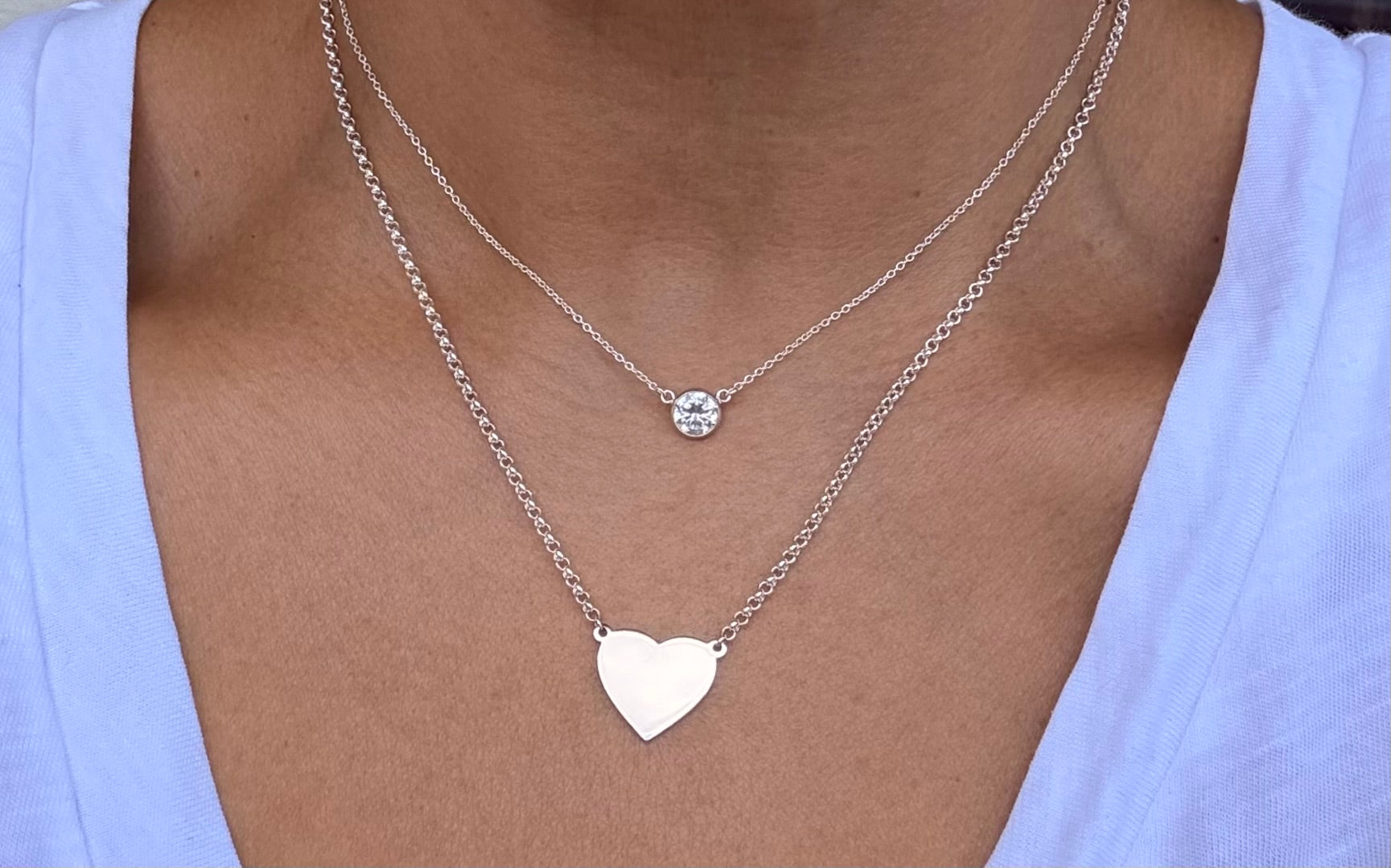 Sterling Silver Classic Heart