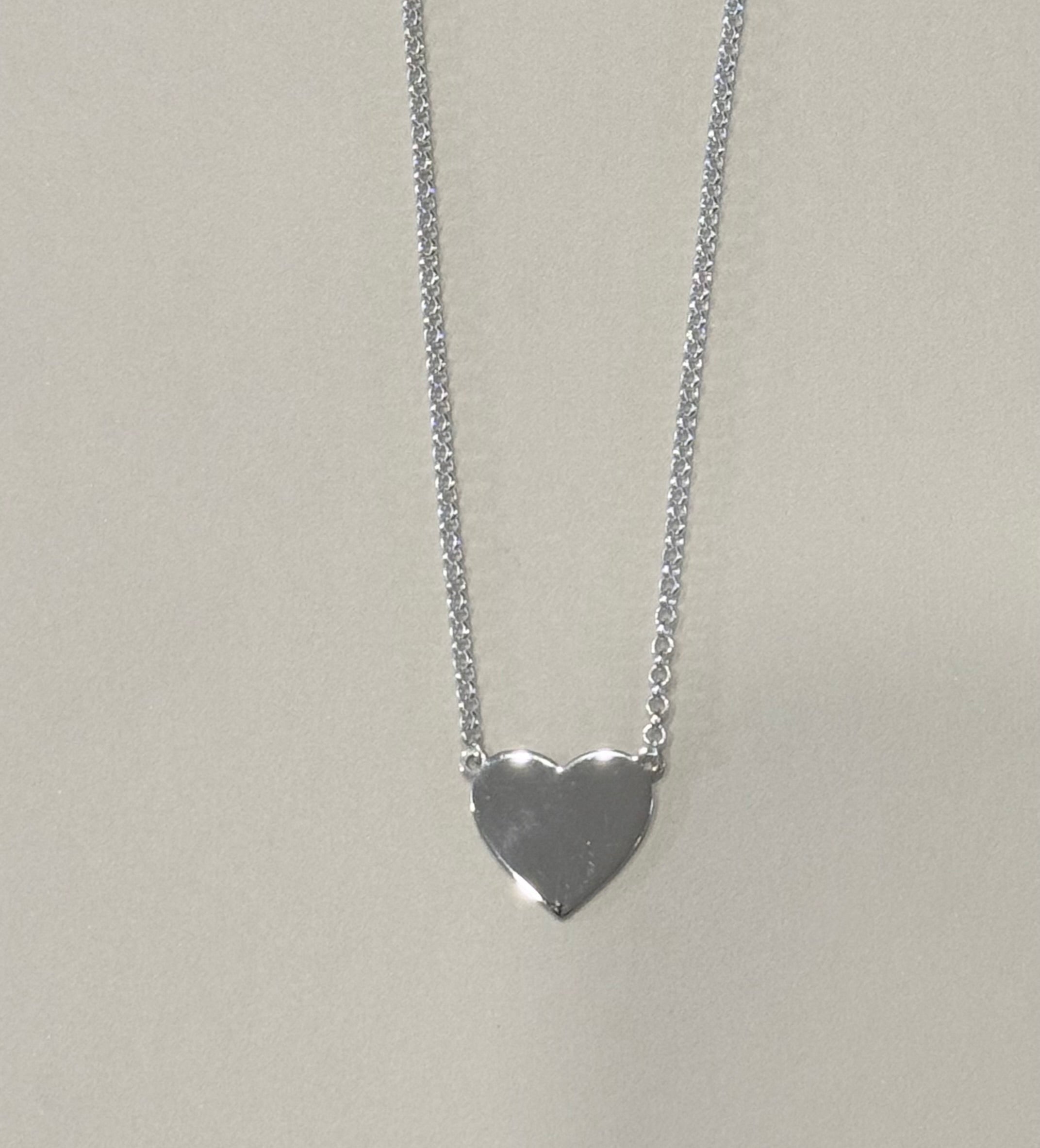 Sterling Silver Classic Heart
