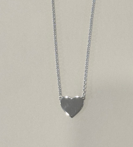 Sterling Silver Classic Heart