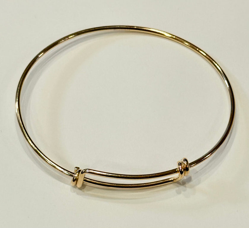 Gold Wire Bracelet