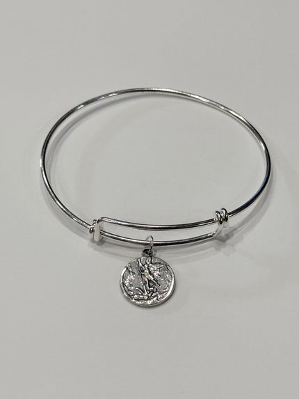 Saint Michael the Archangel Wire Bracelet