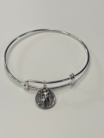 Saint Michael the Archangel Wire Bracelet