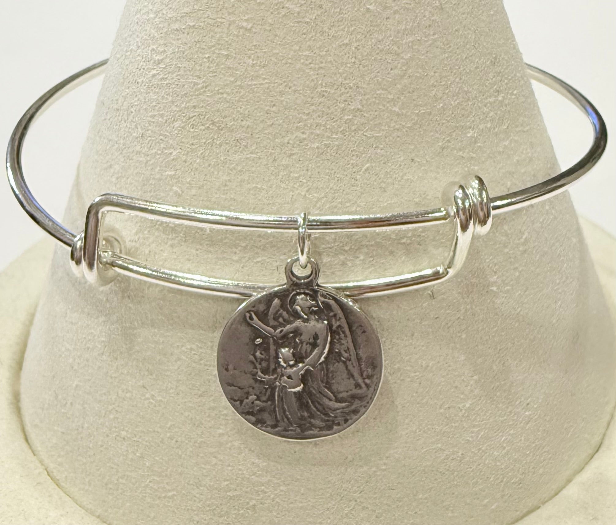 Saint Michael the Archangel Wire Bracelet
