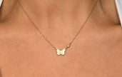 The Golden Butterfly Necklace