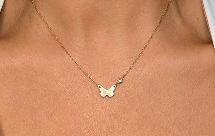 The Golden Butterfly Necklace