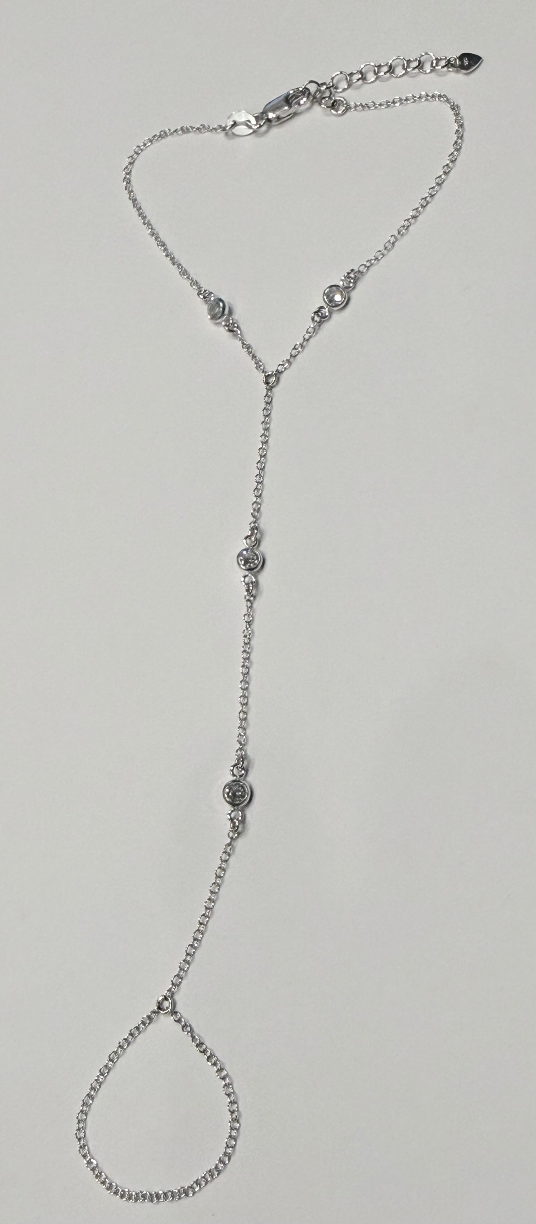 Silver Hand Chain