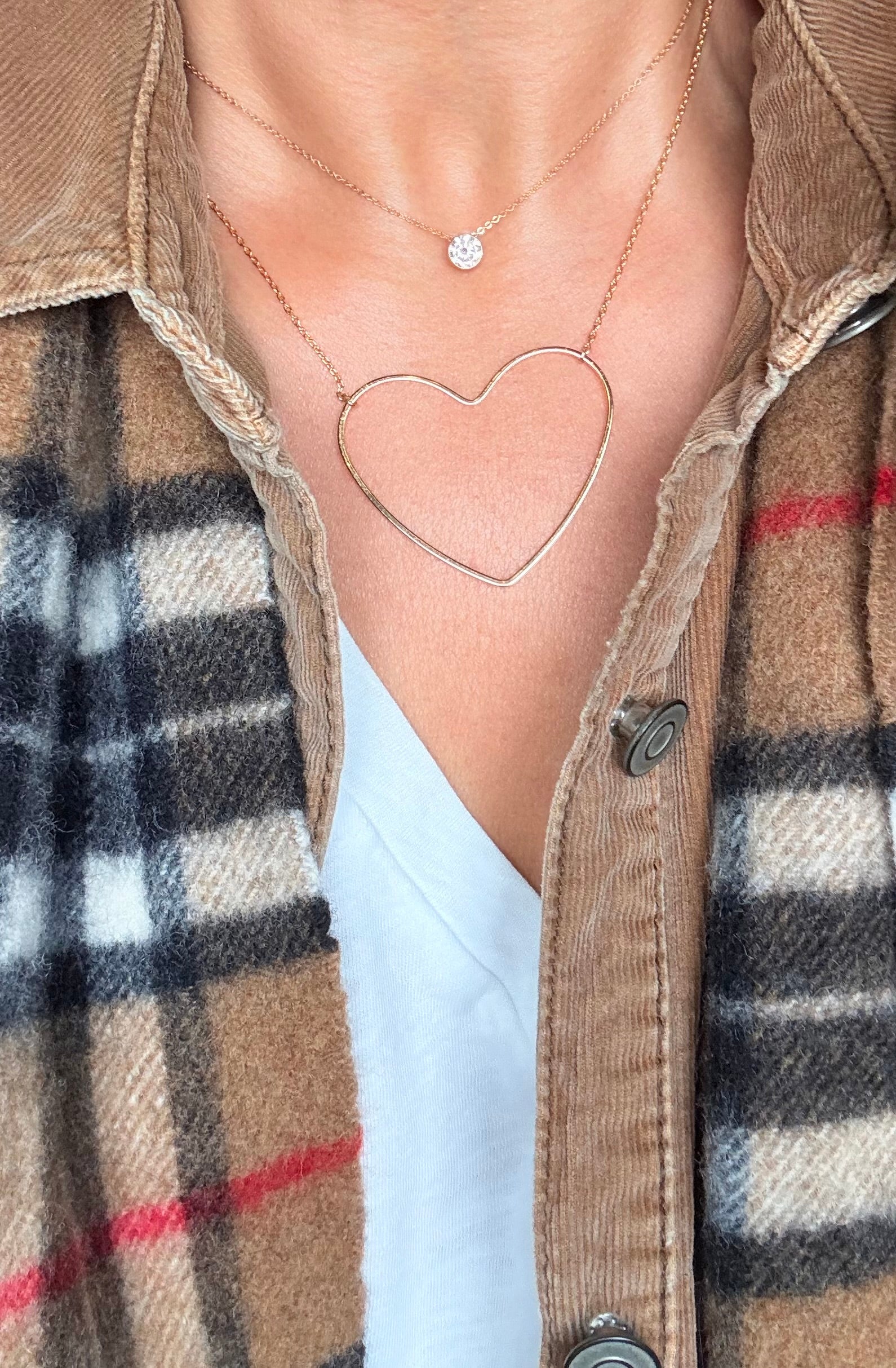 The Open Heart Necklace