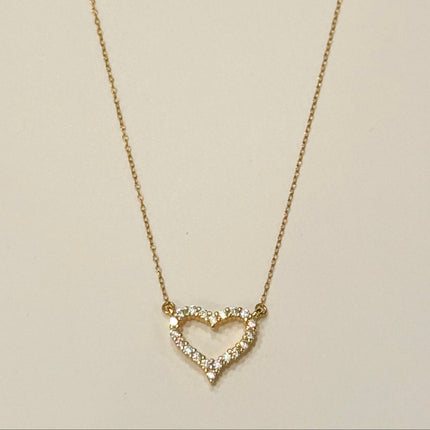 Gold Sweetheart Necklace