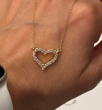 Gold Sweetheart Necklace