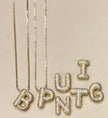 Balloon Letter Necklace