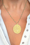 Golden Era Necklace On The Green