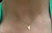 Dainty Gold Heart Necklace