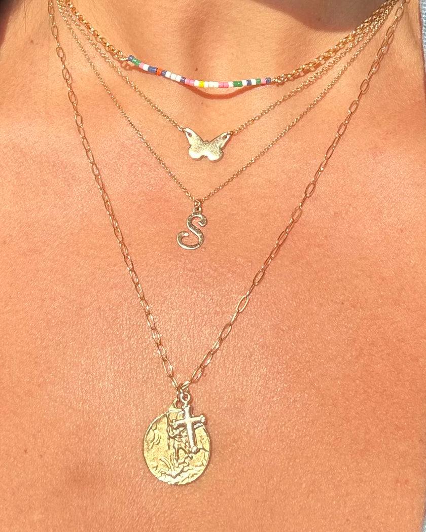 Summer Time Color Beaded Necklace