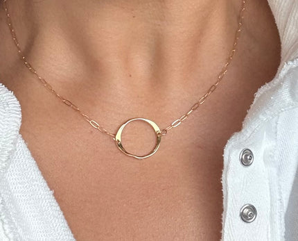 Golden Halo Necklace
